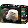 Toybox National Geographic Puzzle 3D Amaznig Animals Bald Eagle