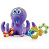 Nuby Gioco Polipo Galleggiante per Bagnetto con anelli colorati
