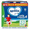 Mellin Latte Crescita 4 Liquido 6 x 1l
