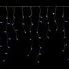 Prequ Tenda Luminosa a Cascata, 429 led, 4x1,5 metri, Luce Fredda, Giochi Luce, Memory Controller, Prolungabile, Cavo Trasparente