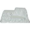 Christmas Decoration Base per Villaggio Natalizio - Paesaggio Bianco 54x50x20cm