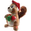 Christmas Decoration Scoiattolo Natalizio Danzante 25cm