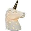 Christmas Decoration Lampada da Tavolo Unicorno 25 cm
