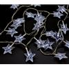 Prequ Catena Luminosa 100 Stelline 3D LED Bianco Freddo 5 m