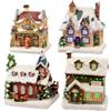 Christmas Decoration Casette Natalizie Innevate 12,5 cm