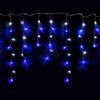 Prequ Tenda Luminosa Stalattiti, 180 led, 4,2 metri, Luce Calda, Giochi Luce, Timer, a batteria