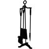 Home Living Accessori Camino in Metallo 3pz