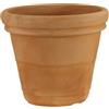Monacis Vaso Doppio Bordo Liscio Impruneta Ø45x(h)36cm