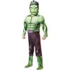 Rubie's Costume Hulk Deluxe con Muscoli Bambino 7-8 anni