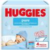 Huggies Pure Salviette Acqua Pura 56 x 12 Confezioni - 672 Salviette