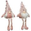Christmas Decoration Gnomo di Natale 43cm Rosa