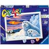 Ravensburger CreArt Serie D Classic Foche sul Ghiaccio
