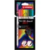 Stabilo Astuccio 10 Colori Stabilo Pen 68 Brush Arty Line
