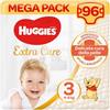 Huggies Pannolini Extra Care 3 Mega Pack - 96 pezzi