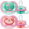 Philips Avent 2 pz Succhietti Ultra Air 18m+ - Girl