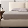 Preziosa Luxury Home Completo Letto Perlier Singolo Tinta Unita in Cotone - Tortora