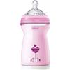 Chicco Biberon Natural Feeling con Doppia Valvola Anticolica 2m+ 250ml - Pink