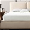Preziosa Luxury Home Completo Letto Perlier Matrimoniale Tinta Unita in Cotone - Panna