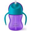 Philips Avent Tazza con Cannuccia in Silicone Flessibile 200ml - Viola