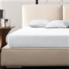 Preziosa Luxury Home Completo Letto Perlier Singolo Tinta Unita in Cotone - Bianco