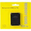 Retrogame PS2 MEMORY CARD 128MB NERA PLAYSTATION 2 PSTWO PLAYSTATION 2