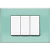 BTICINO Placca Living quadra 3 mod verde opaco - N4803VP