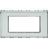 BTICINO Placca Living quadra 4 mod kristal - N4804KR