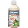 URAGME SRL Puro Aloe Vera Succo E Polpa 100% + Baobab Pesca Bianca 1 Litro