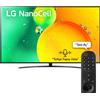 LGELECTRONICS LG NanoCell 43NANO766QA TV 43" 4K Ultra HD Smart TV Wi-Fi Nero