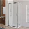 DEGHI Box doccia 70x110 cm scorrevole con vetro stampato e profilo cromo 200h - Skin