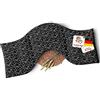 Navango® Cuscino Cervicale | Cuscino Riscaldante Microonde o Forno | Riempimento Semi di Grano, Fatto a Mano | Cotone OEKO-Tex, ca.50x25 cm, Rosso | Fascia Riscaldante Cervicale