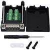 CERRXIAN Adattatore DB15 da 15 pin a connettore terminale modulo segnale con custodia (maschio 1)