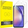 JETech Pellicola Protettiva per Samsung Galaxy A54 5G 6,4 Pollici, 9H Protezione in Vetro Temperato Film, Antigraffio, HD Chiaro, Pacco da 3