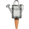 Scheurich Nelly - Dispenser di acqua | 1 x grigio | capacità 110 ml | sfera di irrigazione piccola con base argilla | dispenser acqua piante e fiori in terracotta