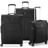 Roncato Ironik 2.0 Set Valigie (grande, Medio, Cabina) - Nero
