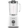 Kenwood BLP41.A0WH Frullatore, Caraffa da 2 L dotata di pratica maniglia, lame in Acciaio, 3 velocità + Pulse, Coperchio con tappo, Piedini antiscivolo, 650 watt, Plastica, Bianco e Grigio