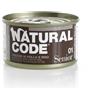 Natural code 01 gatto senior fiocchi di pollo e riso 85 gr