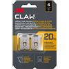 3M CLAW Gancio per Appendere Quadri su Cartongesso, 4 Ganci, Sostiene fino a 20 kg, Ottimale per il Fissaggio die Oggetti Pesanti, Specchi et Decorazioni per la Casa