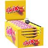 CAIYA Twix Snack Barrette con Biscotto Ripieno di Caramello e Ricoperto di Cioccolato al Latte - Box 25x50gr con Portachiavi CAIYA®