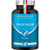 Plastimea Prostasur | Integratore con Serenoa Repens 380 mg (Saw Palmetto), Urtica Diocia, Pygeum Africanum e Zinco | Salute della Prostata e delle Vie Urinarie | 60 Capsule | 1 Mese di Trattamento