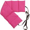 Giraffenland Cuscino con noccioli di ciliegia (65x15cm, rosa, 7 compartimenti con banda da legare) Cuscino termico, Fascia schiena, lombare e pancia