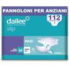 Dailee Slip M - 112x Pannoloni Per Anziani a Mutandina - 4 Confezioni da 28 Pezzi, Assorbenza Maxi 7,5 Gocce - Mutanda Assorbente Incontinenza Adulto