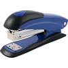 D.RECT 3019 - Cucitrice in metallo, pinzatrice da tavolo, 30 fogli, cucitrice per ufficio, 104034, colore: blu/nero