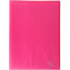 Exacompta 4 portalistini Chromaline A4 30 buste rosso