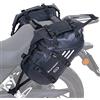 WILD HEART Borse laterali per moto, impermeabili, 36 l (18 l x 2), accessori per moto, colore nero