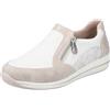 Rieker N1151, Mocassino Donna, Bianco, 40 EU