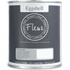 FLEUR DESIGNER'S PAINT | EGGSHELL Smalto Multisuperficie Satinato, Senza Carteggiare, 750 ml, F03 Snow White, a Base Acqua, Lavabile, Altissima Resistenza, Interno - Esterno, Pareti - Mobili