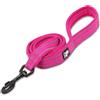 Truelove TRUE LOVE Truelove Dog Leash TLL2111 Puppy Walking Lead Leash,Pet Chain Rope,Handle Traction Rope,Padded Reflective Night Safe Leading Length 200cm Now Available (M, Fushcia)