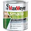 Maxmeyer Smalto All'Acqua Poliuretanico Opaco Grigio Fumo 0,75 L