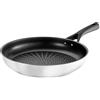 Pyrex 4937561 - Padella in acciaio inox, NeroYGrigio, 20 cm
